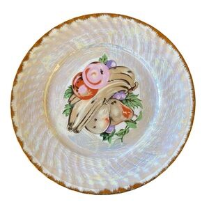 Vintage Japan Lusterware Plate